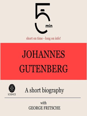 cover image of Johannes Gutenberg
